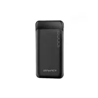 Awei P37K 10000mAh 10.5W Fast Charging Black Power Bank